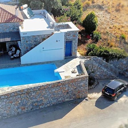 Villa Mavri Ruhige Private Pool Villa, Meerblick Agia Paraskevi  Exterior foto